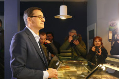 Wizyta premiera Mateusza Morawieckiego w Pilchowicach /fot. A. Kucharzewska/