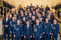 Uroczyste ślubowanie nowo przyjętych policjantów