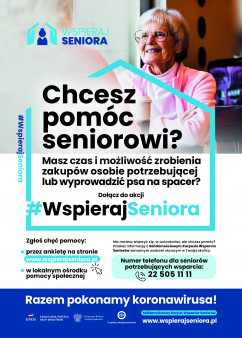 Rząd uruchamia Solidarnościowy Korpus Wsparcia Seniorów /graf. MRiPS/