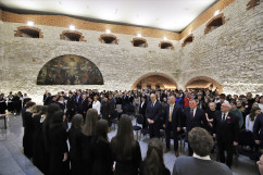 Uroczystość  z cyklu „Śladami Powstania Styczniowego w regionie częstochowskim” na Jasnej Górze. /fot. Tomasz Pasławski/