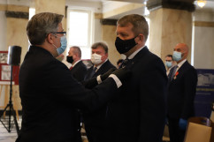 Odznaczenia państwowe dla samorządowców /fot. A. Księżnik/