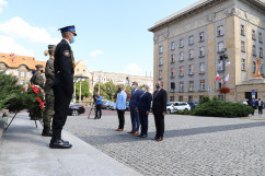 Uroczystości z okazji 81. rocznicy śmierci Wojciecha Korfantego /fot. A. Księżnik/
