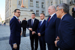 Galeria zdjęć z konferencji pn. „Program dla Śląska – dotychczasowe osiągnięcia” z udziałem premiera Mateusza Morawieckiego /fot. Anna Karendał/