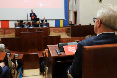 Galeria zdjęć z konferencji nt. Pomników Historii w Sali Sejmu Śląskiego /fot. A. Karendał/