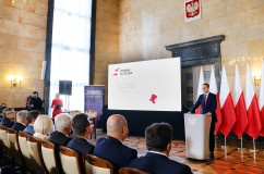 Galeria zdjęć z konferencji pn. „Program dla Śląska – dotychczasowe osiągnięcia” z udziałem premiera Mateusza Morawieckiego /fot. Anna Karendał/