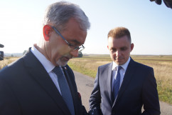 Galeria zdjęć z wizyty ministra Jerzego Kwiecińskiego w Koziegłowach / foto: I. Matuszewska/