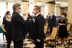 Odznaczenia państwowe dla samorządowców /fot. A. Księżnik/