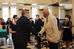 Odznaczenia państwowe dla samorządowców /fot. A. Księżnik/