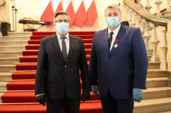 Odznaczenia państwowe dla samorządowców /fot. A. Księżnik/