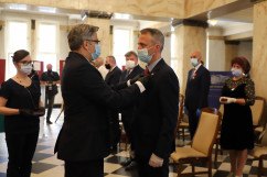 Odznaczenia państwowe dla samorządowców /fot. A. Księżnik/