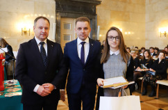 Galeria zdjęć z finału konkursu „Pocztówka na sto lat – moja Niepodległa” oraz wernisażu prac /fot. Anna Karendał/