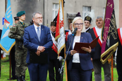 Zdjęcia z uroczystości w związku z 39. rocznicą strajku w tarnogórskim FAZOSie /fot. A. Karendał/