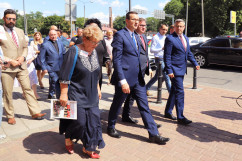 Wizyta premiera Mateusza Morawieckiego w Gliwicach /fot. A. Księżnik/