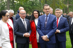 Prezes Rady Ministrów z wizytą w Pszczynie /fot. A. Kucharzewska/
