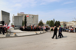 Galeria zdjęć z obchodów w Jastrzębiu-Zdroju z udziałem premiera Mateusza Morawieckiego oraz wojewody Jarosława Wieczorka /fot. A. Karendał/