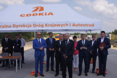 Fotogaleria z uroczystego podpisania umowy na zaprojektowanie i wybudowanie ostatniego brakującego odcinka autostrady A1 w województwie śląskim / fot. I. Matuszewska