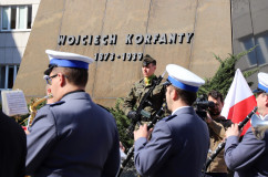 Zdjęcia z obchodów 146. rocznicy urodzin Wojciecha Korfantego /fot. Anna Karendał/