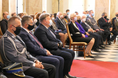 Uroczystość wręczenia odznaczeń państwowych - uczestnicy uroczystości /fot. B. Półrolnik/