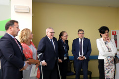 Otwarcie Centrum Radiochirurgii Nowotworów w Zakładzie Radioterapii gliwickiego Centrum Onkologii.
