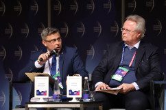 Zdjęcia z debaty na temat regionów górniczych podczas  Europejskiego Kongresu Gospodarczego /fot. A. Karendał/