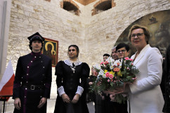 Uroczystość  z cyklu „Śladami Powstania Styczniowego w regionie częstochowskim” na Jasnej Górze. /fot. Tomasz Pasławski/