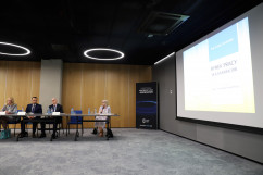 Polsko-Ukraińskie Forum Pracy - prezentacja dot.rynku pracy dla Ukraińców fot. A. Księżnik