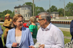 Wizyta minister Moskwy w Rudzińcu