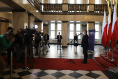 Briefing prasowy Wojewody Śląskiego /fot. A. Księżnik/