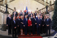 Noworoczne spotkanie z korpusem konsularnym /fot. A. Księżnik/