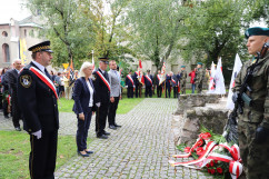 Zdjęcia z uroczystości w związku z 39. rocznicą strajku w tarnogórskim FAZOSie /fot. A. Karendał/