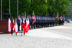 Uroczysty apel z okazji Dnia Flagi Rzeczypospolitej Polskiej