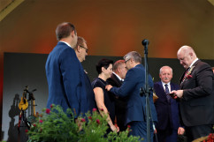 XIX Dożynki Województwa Śląskiego w Wiśle.