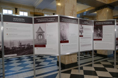 Otwarcie wystawy poświęconej Powstaniom Śląskim w Śląskim Urzędzie Wojewódzkim - plansze wystawy /fot. B. Szwedowski/