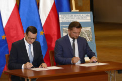 Podpisanie listu intencyjnego dot. budowy instytucji naukowych w Katowicach/fot. A. Kucharzewska