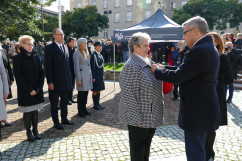 Uroczystość nadania sztandaru Izbie Administracji Skarbowej w Katowicach /fot. A. Księżnik/