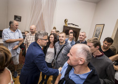 Zdjęcia z nocnego zwiedzania Śląskiego Urzędu Wojewódzkiego (fot. Astashow Studio/ŚUW)