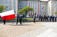 Uroczysty apel z okazji Dnia Flagi Rzeczypospolitej Polskiej