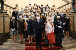 Wręczenie odznaczeń państwowych /fot. ŚUW/