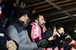 Fotogaleria składająca się z kilkudziesięciu zdjęć z Pucharu Świata w skokach narciarskich w Wiśle z udziałem Pary Prezydenckiej / foto: A. Karendał