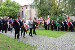 Zdjęcia z uroczystości w związku z 39. rocznicą strajku w tarnogórskim FAZOSie /fot. A. Karendał/