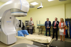 Otwarcie Centrum Radiochirurgii Nowotworów w Zakładzie Radioterapii gliwickiego Centrum Onkologii.