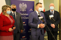 Konsultacje członka Rady Ministrów Michała Cieślaka z samorządowcami poświęcone projektowi „Samorząd 3.0: Rozwój bez barier” /fot. A. Księżnik/