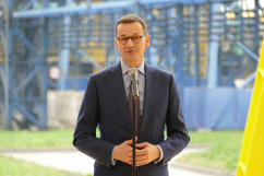 Prezes Rady Ministrów z wizytą w Koksowni Radlin /fot. A. Kucharzewska/