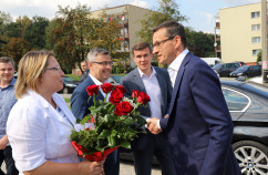 Galeria zdjęć z wizyty premiera Mateusza Morawieckiego w Tychach /fot. A Karendał/