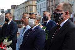 Uroczystości z okazji 100. rocznicy śmierci dr. Andrzeja Mielęckiego /fot. A. Księżnik/