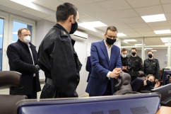 Wizyta premiera Mateusza Morawieckiego w Katowicach /fot. A. Księżnik/