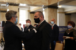 Odznaczenia państwowe dla samorządowców /fot. A. Księżnik/