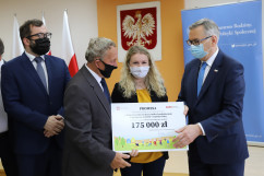 Wiceminister rodziny Stanisław Szwed z wizytą w Śląskiem /fot. A. Księżnik/