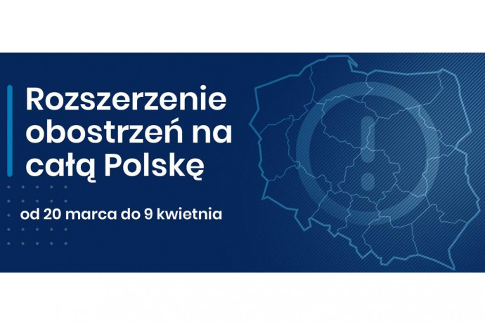 rozszrzenie obostrzeń graf. gov.pl/koronawirus