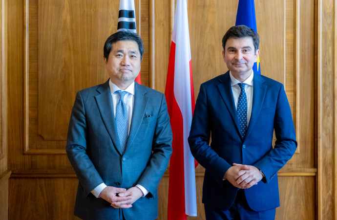Ambasador Republiki Korei i Wojewoda Śląski/fot.: ŚUW